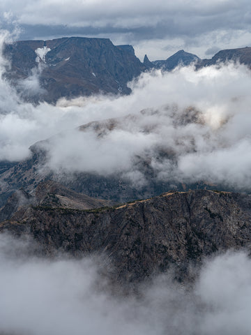 Over the Clouds to the Bear's Tooth