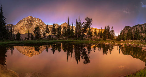 First Light Above Mirror Basin