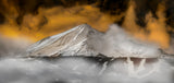 Last Light At Lone Peak - Custom Edition