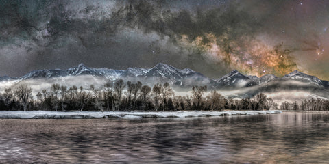 Cold Night on the Yellowstone 38x76 #7 of 10 for Tamara